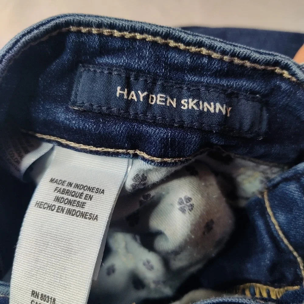 LUCKY BRAND HAYDEN SKINNY Women‎ Size 2 Stretch Denim Blue Jeans